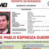 José Pablo Espinoza, desaparecido en Guadalupe, Nuevo León