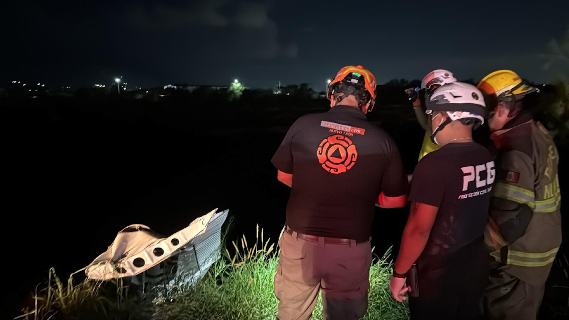 La aeronave cayó en la zona conocida como Laderas/Riberas Interpuerto.