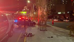 Accidente en avenida Félix U. Gómez en Monterrey