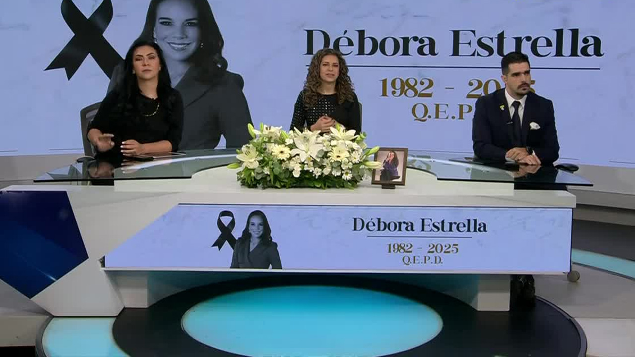 Ana Laura Alanís, Liliana Sosa y David Medrano dedicaron palabras de cariño y despedida para nuestra compañera Débora Estrella.