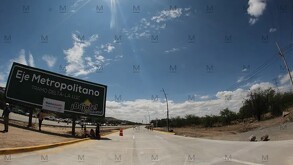 Según los informes, se llevarán a cabo trabajos de infraestructura que implicarán cierres parciales en el carril izquierdo (alta) del Eje Metropolitano.