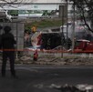 Nuevos videos dejan ver a la pipa de gas circulando sobre la autopista México-Texcoco previo a incorporarse a la México Puebla