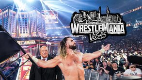 Seth Rollins y Paul Heyman celebrando la victoria ante Roman Reigns y CM Punk en Wrestlemania 41.