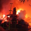 Testigos que alertaron a las autoridades refirieron haber escuchado una explosión antes de ver las llamas salir del cuarto de control.