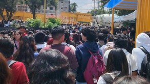 Tras el ataque, los estudiantes fueron desalojados del CCH Sur