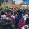 Tras el ataque, los estudiantes fueron desalojados del CCH Sur