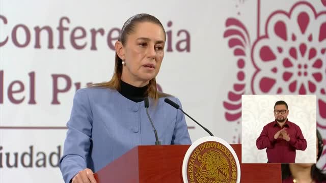 Claudia Sheinbaum informó que se toman medidas para evitar propagación del gusano barrenador.