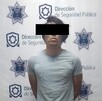 Un hombre identificado como Alejandro “N”, de 30 años, fue detenido por agentes de la policía municipal en la colonia Villa Jacarandas.