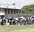 Alumnos de la UNAM exigen más seguridad en los planteles.