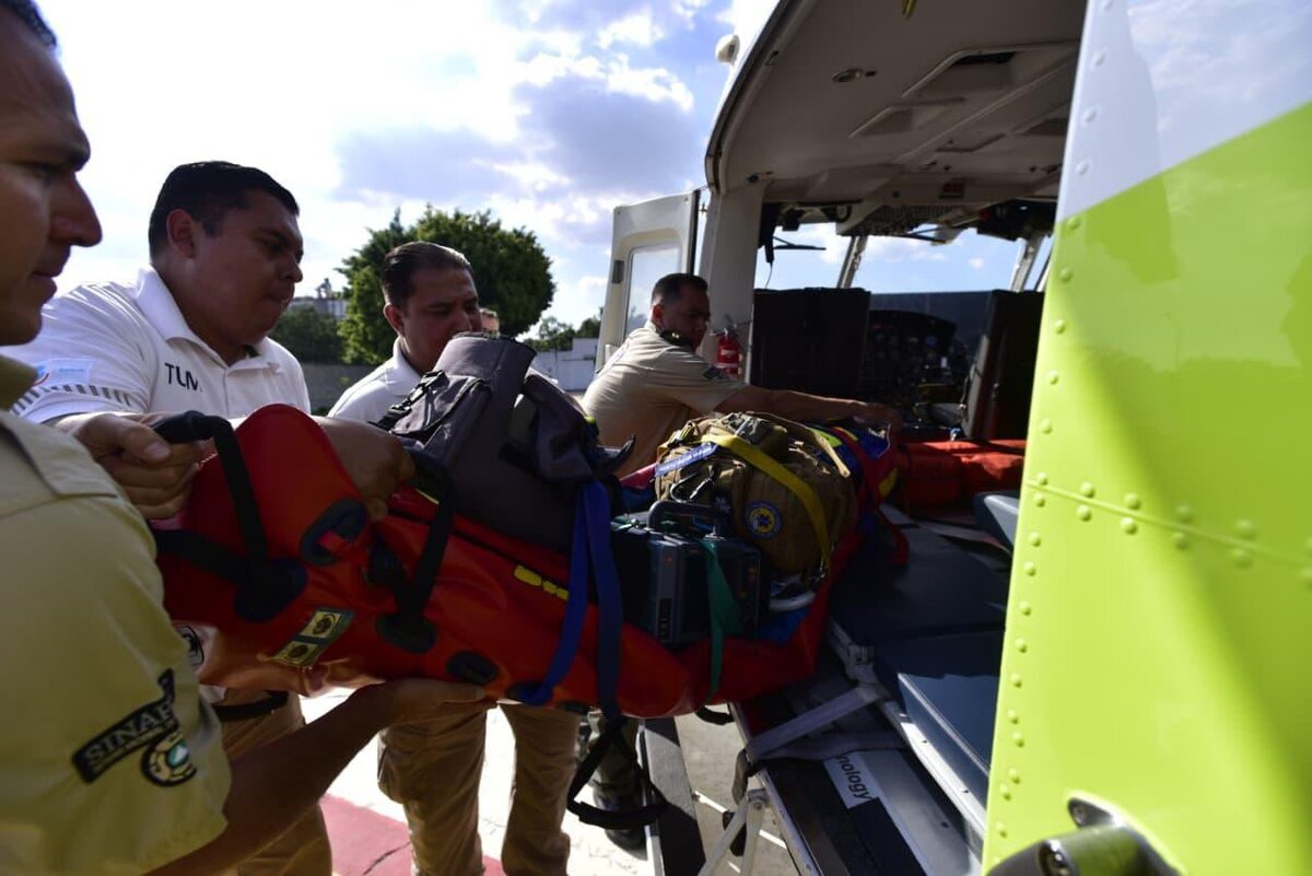 Accidente de helicóptero San Sebastián del Oeste