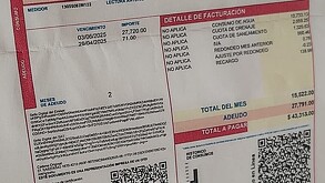 Recibo de Agua y Drenaje