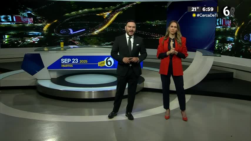 Telediario nocturno CdMx, martes 23 de septiembre de 2025.