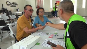 Para beneficio directo de la población que habita al oriente de Saltillo, se instaló como punto fijo de credencialización el centro comunitario de Mirasierra.