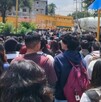 Tras el ataque, los estudiantes fueron desalojados del CCH Sur