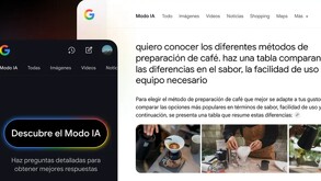 El Modo IA está diseñado para ser verdaderamente multimodal, por lo que puedes hacer preguntas de la manera que te resulte más natural.