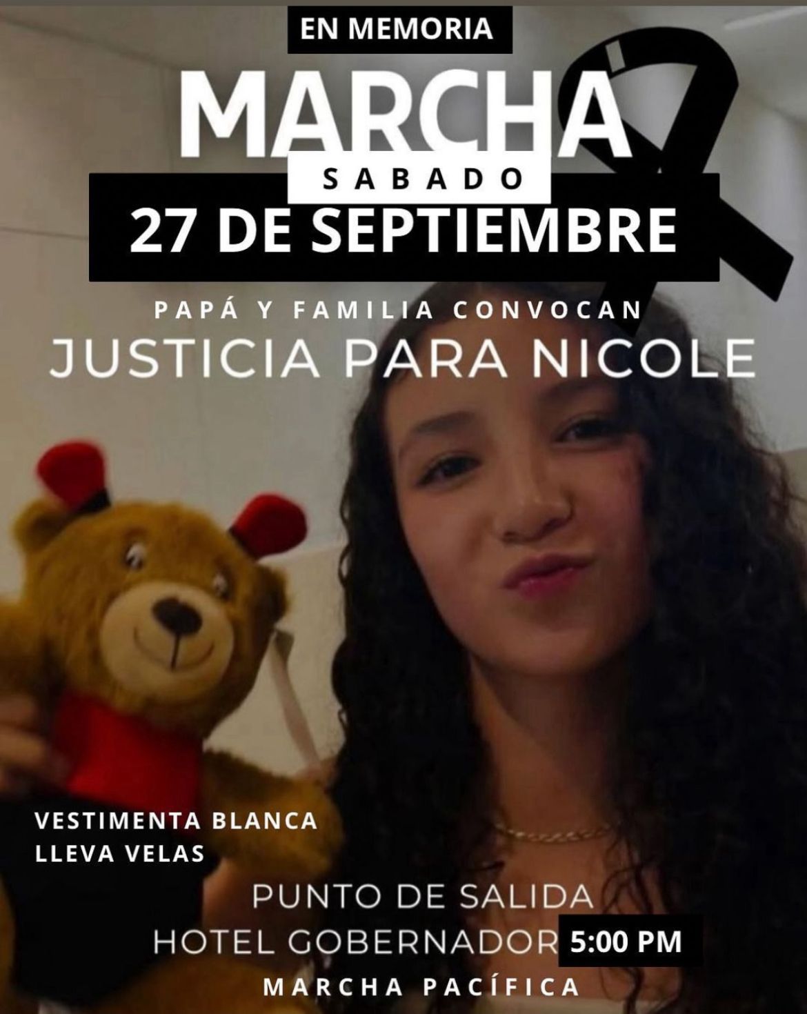 Paloma Nicole, menor fallecida por cirugía estética en Durango.