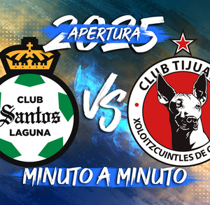 Santos Laguna se mide este miércoles en jornada a mitad de semana a los Xolos de Tijuana, en duelo de la fecha 10 del Apertura 2025