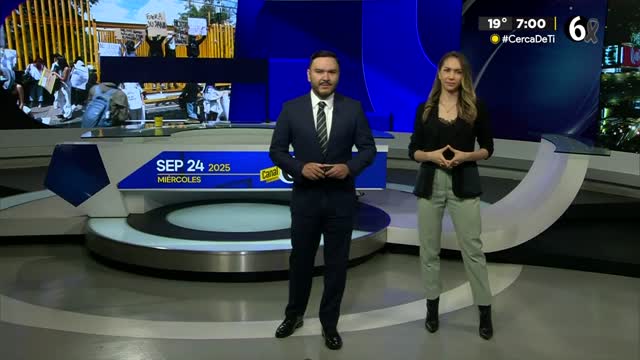 Telediario nocturno CdMx, miércoles 24 de septiembre de 2025.