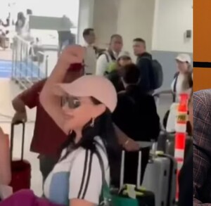 El actor Sergio Mayer calificó como agresiva y desmedida la protesta que enfrentó Susana Zabaleta en su llegada al aeropuerto de la CDMX.