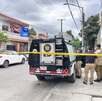 Las autoridades ministeriales realizaron un operativo de cateo en un cuarto de renta en el Centro de San Nicolás, Nuevo León luego del asesinato de un hombre.