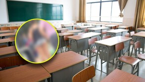 La imagen de una mujer afuera de una primaria en Monclova generó controversia en redes, tras una denuncia que la acusó de vestir de forma 