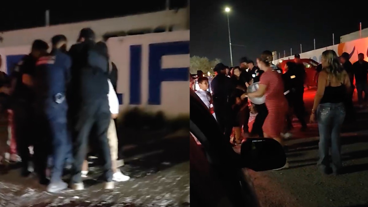 Un violento altercado en las inmediaciones del Poliforum, dentro del recinto Feria de Torreón, culminó con la detención de varios individuos.