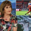 En TELEDIARIO, María Julia Lafuente, la Tigre mayor, no tardó en celebrar la derrota de Rayados ante Toluca.
