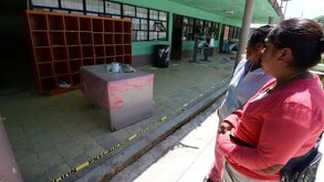 Los padres del menor fueron llamados para atender la situación, así como policías