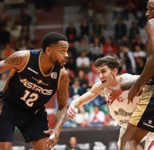 Astros de Jalisco en un partido ante Mineros de Zacatecas.
