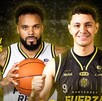 Avry Holmes e Iván Montano, jugadores de la actual plantilla de Fuerza Regia en la LNBP 2025.