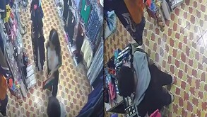 El robo quedó grabado gracias a la cámara de seguridad del sitio, donde se logró registrar el atraco y el rostro del presunto asaltante.