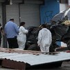 El accidente provocó que el bulevar Valdés Sánchez quedara totalmente cerrado a la circulación durante más de dos horas.