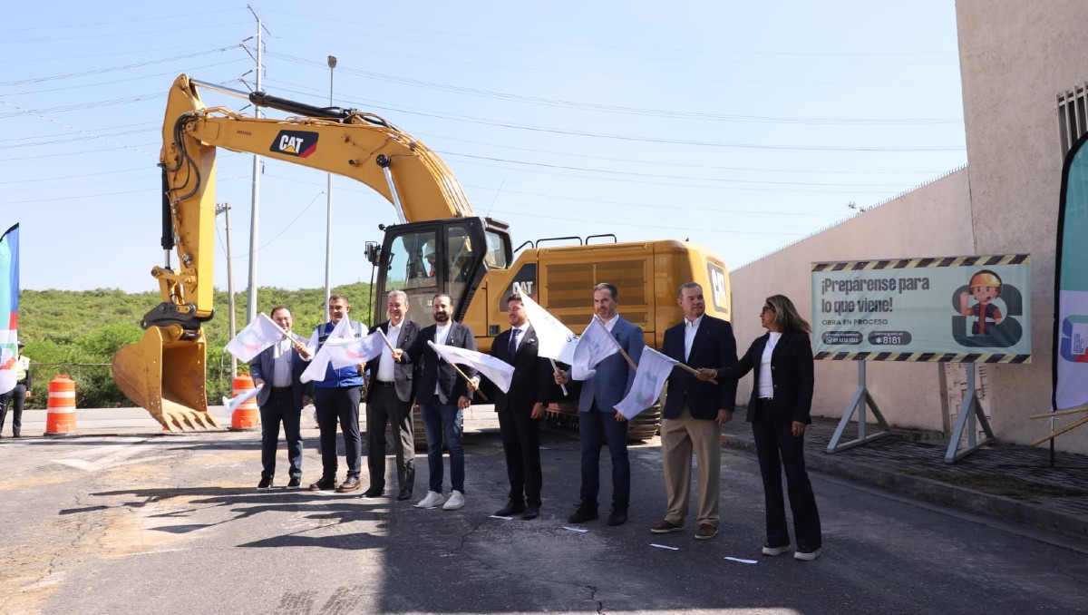 Inicia obra de interconexión San Pedro-Monterrey; llevará por nombre 