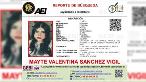 Mayte Sanchez desaparece en Monterrey