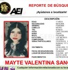 Mayte Sanchez desaparece en Monterrey