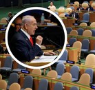 ONU se vacía con llegada de Netanyahu