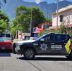 Un presunto ladrón de casas fue detenido luego de una persecución y balacera en el municipio de Santa Catarina, Nuevo León.