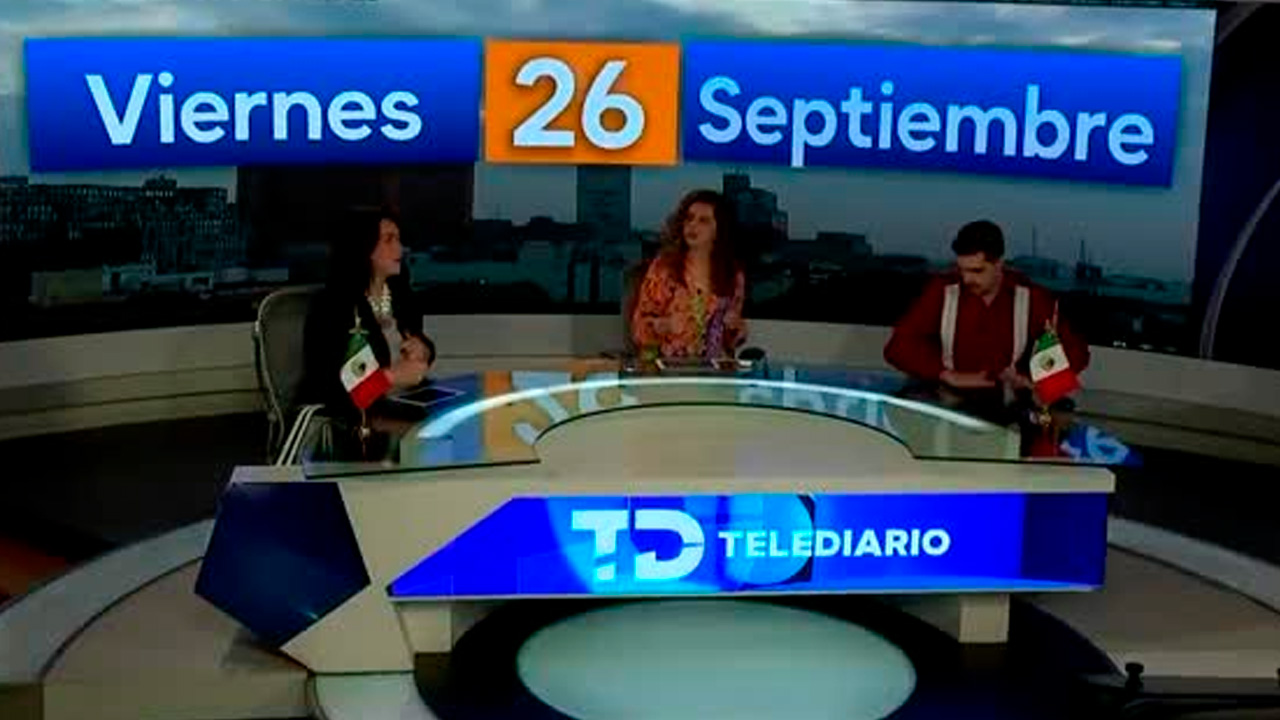 Programa conducido por Ana Laura Alanís, Liliana Sosa y David Medrano, viernes 26 de septiembre de 2025.
