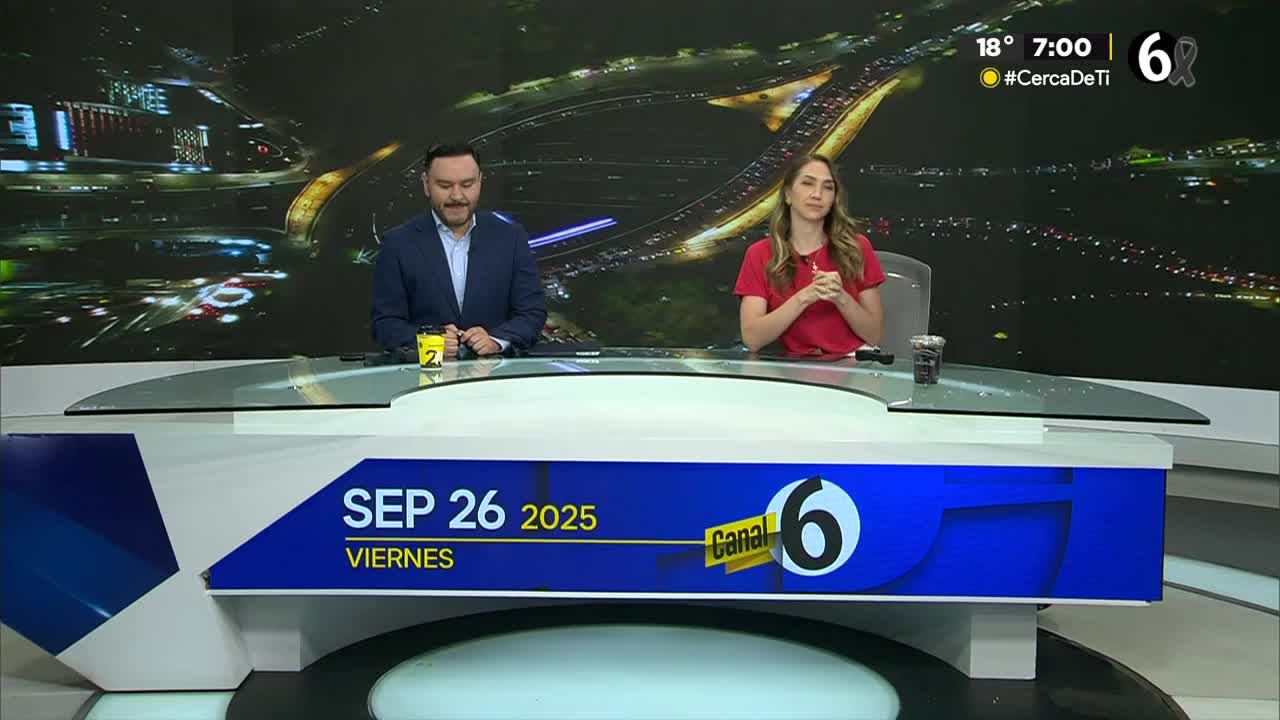 Telediario nocturno CdMx, viernes 26 de septiembre de 2025.