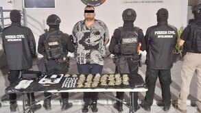 El hombre ya era previamente investigado por actividad delictiva