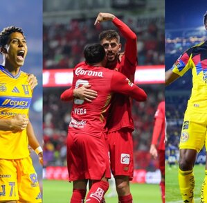 Tigres, Toluca y América marcaron 9 goles entre los 3 dentro del Apertura 2025.