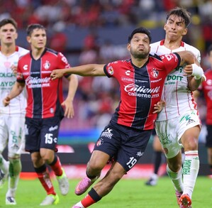 Atlas derrotó a Necaxa en el Estadio Jalisco dentro del Apertura 2025.