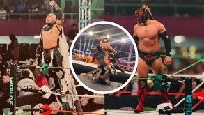 El Aczino estuvo presente en el evento de Triple A donde Dragon Lee se ganó la oportunidad de competir contra Dominic Mysterio por el Megacampeonato.