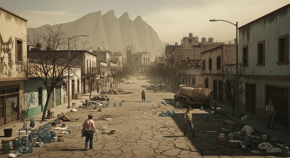 Habitantes de Monterrey que están preocupados por la crisis de agua y buscan soluciones.