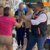 Pelea en Mercado Juárez en Monterrey