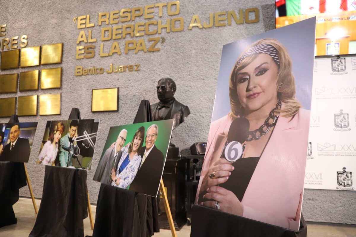 María Julia fue reconocida por su carrera en Nuevo León