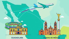 Viaja entre Guadalajara y Ciudad de México: distancias, tiempos y opciones de transporte
