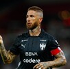 Sergio Ramos en el duelo ante Santos Laguna en donde terminaron anulándoles 2 goles.