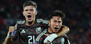Tahiel Jiménez formó parte del once inicial de México en Chile. El juvenil recibió la confianza del estratega nacional Eduardo Arce para liderar el ataque