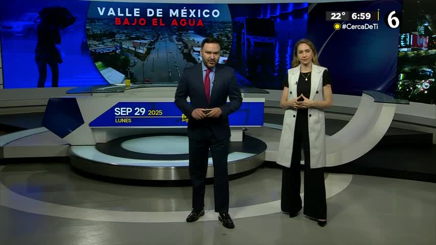Telediario nocturno CdMx, lunes 29 de septiembre de 2025.
